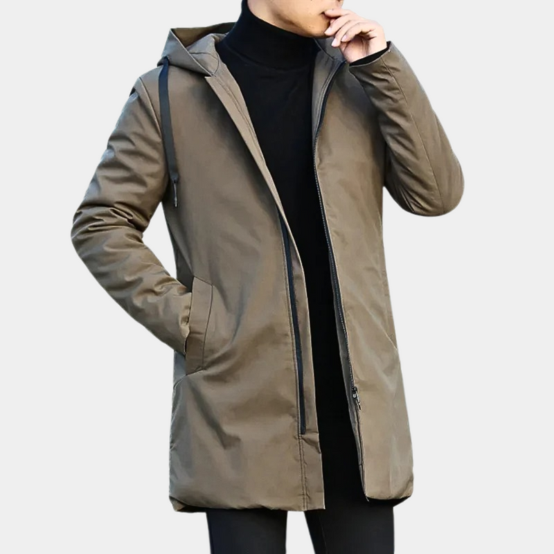 Dario – Imperméable pour homme avec doublure intérieure chaude
